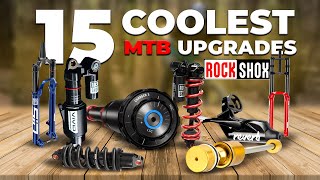 15 Coolest Mountain Bike Upgrades from Rockshox [upl. by Aisemaj]