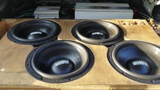 4 sundown U series 12s woofer flex [upl. by Becky]