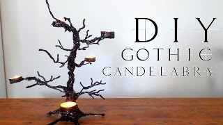 DIY Gothic Candelabra greek subs [upl. by Forrester]