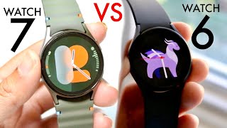 Samsung Galaxy Watch 7 Vs Samsung Galaxy Watch 6 Comparison Review [upl. by Erbua]