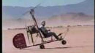 Gyrocopter High Wind Takeoffs at El Mirage [upl. by Ahtiek]