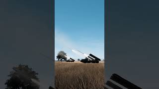 💥 Uragan Rocket Barrage  Devastating Artillery Strike  DCS World military militaryaction [upl. by Yleek]