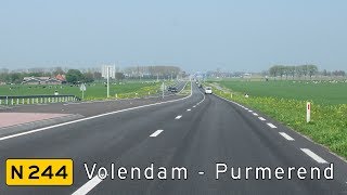 N244 Volendam  Purmerend [upl. by Fantasia]