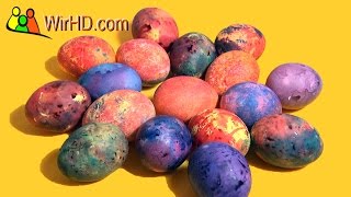 Speckle Egg  Colorful Easter Eggs  Coloring Easter Eggs  DIY Youtube Video [upl. by Spevek]