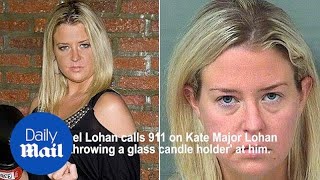 Michael Lohan calls 911 on his wife Kate Major Lohan [upl. by Fahy]