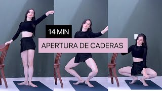 14 MIN BONITOS ESTIRAMIENTOS PARA APERTURA DE CADERAS  MEJORA TU FLEXIBILIDAD CON EJERCICIOS SUAVES [upl. by Weidman]