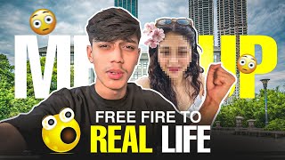 Rattler and Tagaru Gaming met a Free Fire Girl Streamer😊Tagaru Face Reveal [upl. by Lougheed]