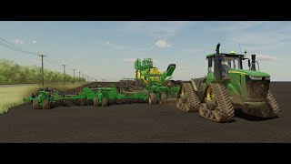 American Farmlands  Raising Soybeans  Farming Simulator 22 [upl. by Selie]