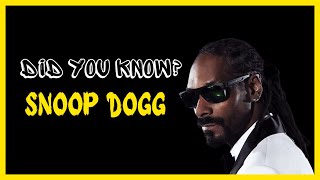 DID YOU KNOW  SNOOP DOGG [upl. by Nerti]