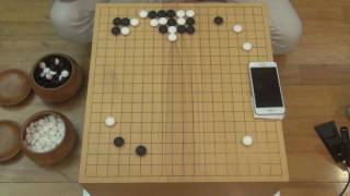 【Alphago VS Alphago 第一局】看神仙打架 找尋人生的意義 [upl. by Ozzie]