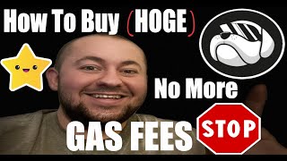 How To Buy HOGE Cryptocurrency  Without Paying Crazy GAS FEES [upl. by Hazeghi]