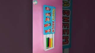 Making pencil box  how to make cutestationery music dance cover pencilbox cardboardcutout [upl. by Einnaej]