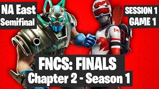 Fortnite FNCS FINAL NA East Game 1 Highlights Session 1 [upl. by Netsriik]