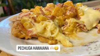 ¡La receta de POLLO HAWAIANO que sorprende a todos Un ALMUERZO Fácil y rápido [upl. by Eidlog]