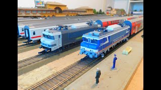 Roco Ho Dcc Model Train Layout Update 349 Volkerrail 7178  Railadventure 9903 [upl. by Fanestil]