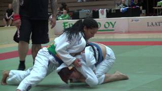 NLO 2009 BJJ  Anna Kavoura vs Emmi Bolander [upl. by Anahsit250]