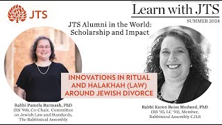 Innovations in Ritual and Halakhah Law Around Jewish Divorce [upl. by Hadnama]