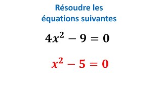 Résoudre une équation du premier degré à une inconnue  3eme année du collège [upl. by Wrench966]