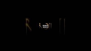 Rukhi Sukhi Roti Song Lyrics Black screen status ❤️🌹 status blakscreen musiclyrics [upl. by Eibbil]