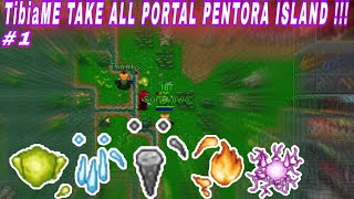 TibiaME WORLD 33  TAKE ALL PORTAL NEW ISLAND PENTORA [upl. by Rois145]