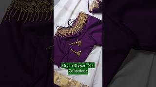 Onam Dress  Onam 2024 Dhavani Set Collection  Onam Ready to Wear Dress [upl. by Nirrok774]