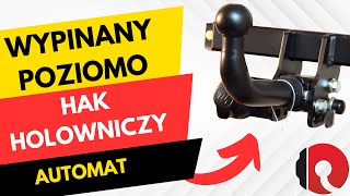 Hak Holowniczy Automat Wypinany Poziomo Horyzontalnie [upl. by Morly]