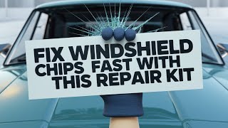 Fix Windshield Chips in MINUTES with This Repair Kit [upl. by Acimak]