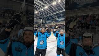 Revivez la victoire des Spartiates de Marseille  😍 hockey nhl icehockey spartiatesmarseille [upl. by Rambort81]