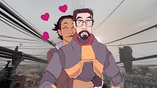 Half Life  Alyxs Relationship With Gordon All The Moments [upl. by Yroc782]