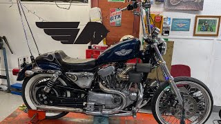 HarleyDavidson Sportster Cam upgrade  Workshop Christmas special [upl. by Tisha]