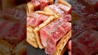 ASMR  WAGYU SANDWICH  MUKBANG  COOKING [upl. by Nibor]