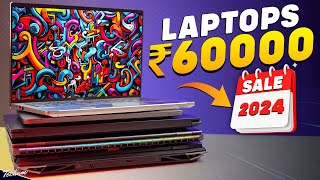 Best Laptops Under 60000 in Amazon Great Indian Festival Sale amp BBD Sale💥 [upl. by Saxela]