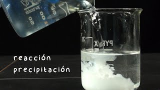 Experimento de Química Reacción de Precipitación de Hidróxido de Calcio [upl. by Terese749]