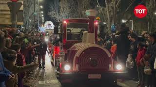 Arribada i cavalcada dels Reis dOrient a Sant Cugat [upl. by Ecirum773]