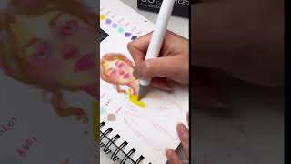 40Sec Tutorial Master marker blending art [upl. by Bernat133]