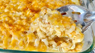 Old Fashioned Baked Macaroni amp Cheese  Southern Mac amp Cheese Recipe  Ellen’s Thanksgiving Series 🧀 [upl. by Inga]