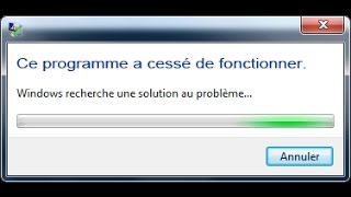 Comment résoudre le probléme de  a cessé de fonctionner  facilement sur PC [upl. by Ahsyekal]