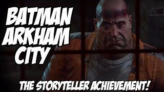 The Storyteller Achievement  Batman Arkham City Return to Arkham [upl. by Kcirrek]