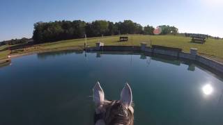 Cobblestone Farms USEA Horse Trials 2017 XC Dread Pirate Robby and Breanne Palmerini [upl. by Hulburt]