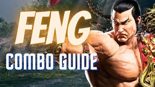 TEKKEN 8 COMBO GUIDE FENG [upl. by Flss]