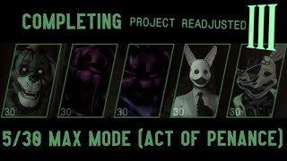 Project Readjusted 3 530 Act of Penance Mode Completed [upl. by Leber]