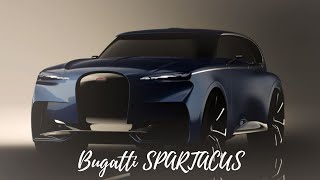 El Bugatti SPARTACUS NEW HYPER SUV La Vanguardia de la Velocidad y el Lujo [upl. by Ethbin]