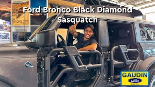 Exploring the 2024 Ford Bronco Black Diamond Sasquatch Package [upl. by Bbor]