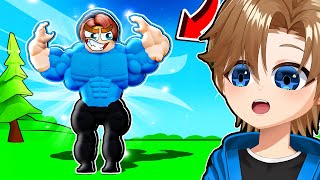 Sunt MEGA MUSCULOS in ROBLOX [upl. by Lynsey481]