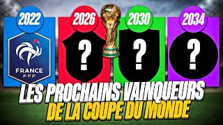 LES PROCHAINS VAINQUEURS DE LA COUPE DU MONDE PRÉDITS PAR FIFA 21 [upl. by Chyou]