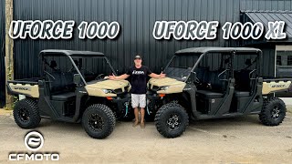 2024 CFMOTO UFORCE 1000 amp 1000 XL Crew Cab Overview amp Walk Around [upl. by Mason]