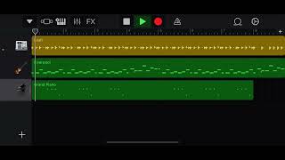 GarageBand beat 3 hiphop funky [upl. by Larrie]