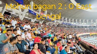 Mohun bagan vs East Bengal derby match vlog fullmatch goals mohunbagan eastbengal kolkata [upl. by Bastian]