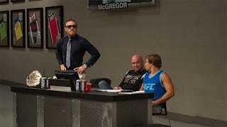 The Ultimate Fighter 22 McGregor and Faber Mix It Up [upl. by Abrahamsen907]