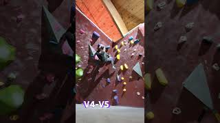 V4V5 bouldering indoorclimbing climbing [upl. by Aivekahs]